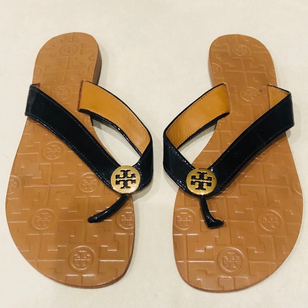 Tory Burch Thora Sandal Black strap